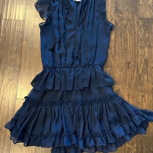 MISA Navy Blue Dress